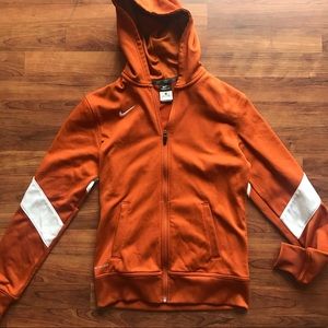 Burnt Orange Nike Zip-Up
